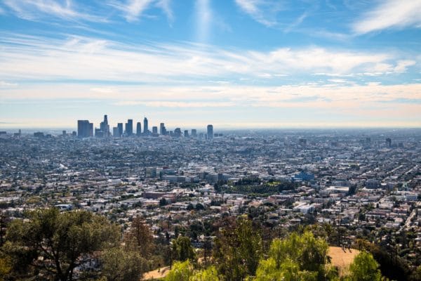 Cityscape of Greater Los Angeles